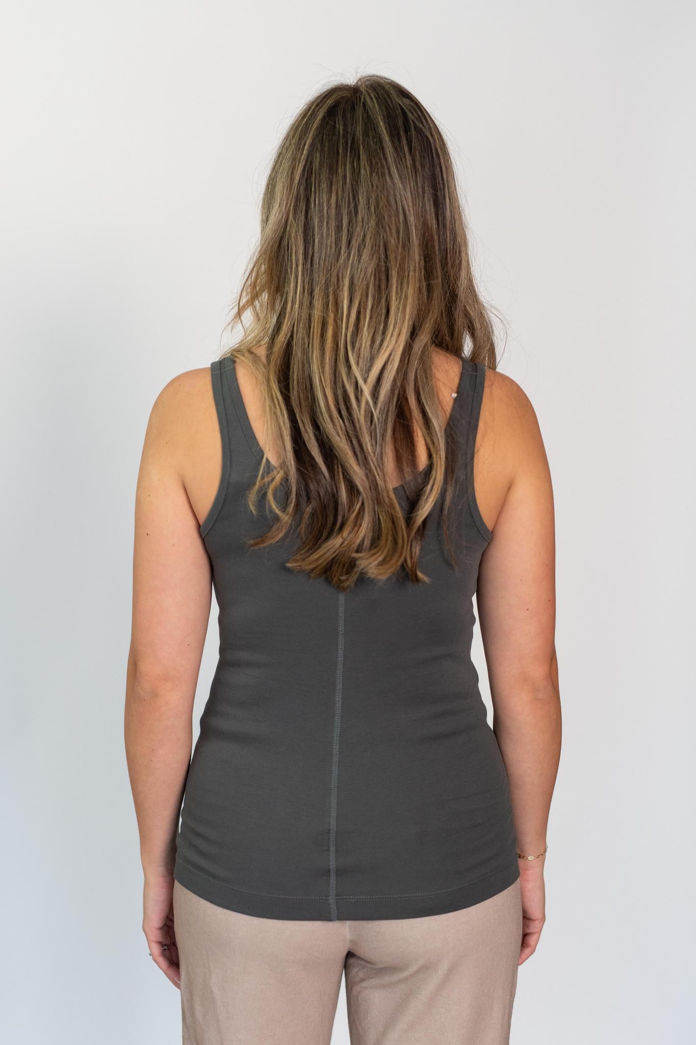 Barefoot Dreams Gray Soft Tank