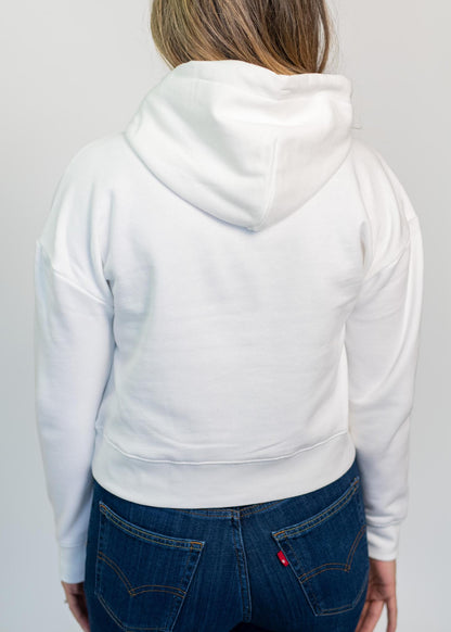 White Pullover Hoodie